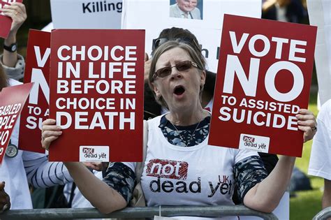 people who are against assisted dying